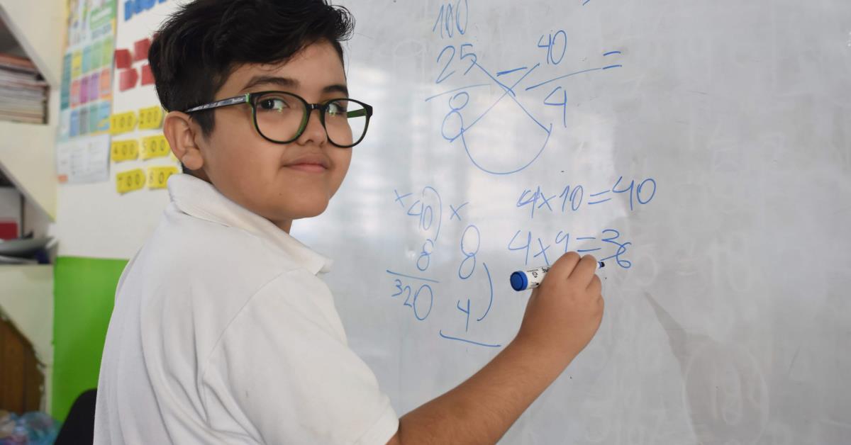 Lian, el pequeño genio de las matemáticas de Villaverde en Culiacán