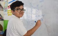 Lian, el pequeño genio de las matemáticas de Villaverde en Culiacán