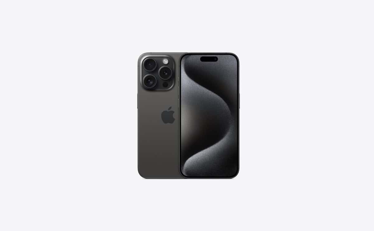 El iPhone 15 Pro te cautivará con su diseño de lujo y su potencia. Foto: Apple