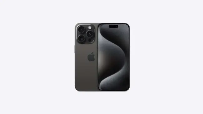 El iPhone 15 Pro te cautivará con su diseño de lujo y su potencia. Foto: Apple