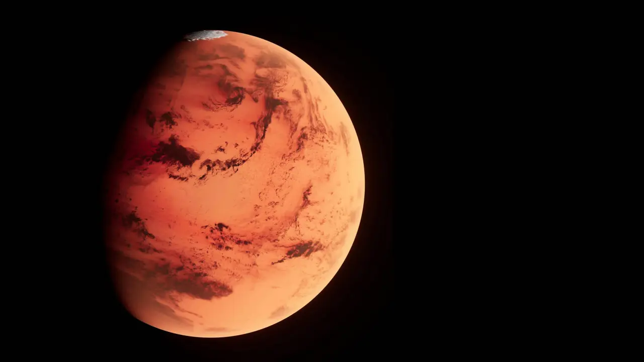 Las imágenes fueron tomadas en las coordenadas aproximadas de 323°E/75°S | Imagen: Planet Volumes