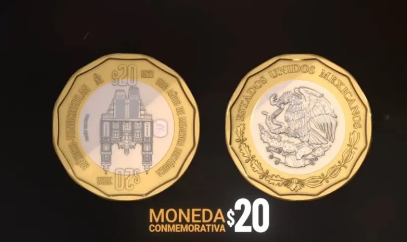 Dónde vender tus monedas conmemorativas de 20 pesos