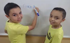 Jorge y Emiliano, dos hermanitos de Culiacán que se unen por el amor a las matemáticas