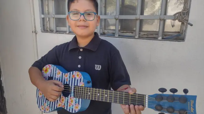 Yazid Sebastián es un cantante con mucho ánimo de sobresalir.
