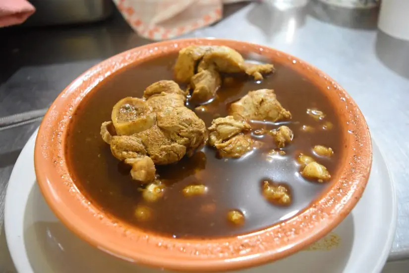 Pozole de puerco en Cenaduría de Culiacán... sabor