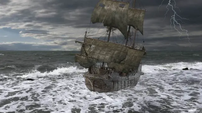 El barco data de principios del siglo XIX. Foto temática: Pixabay