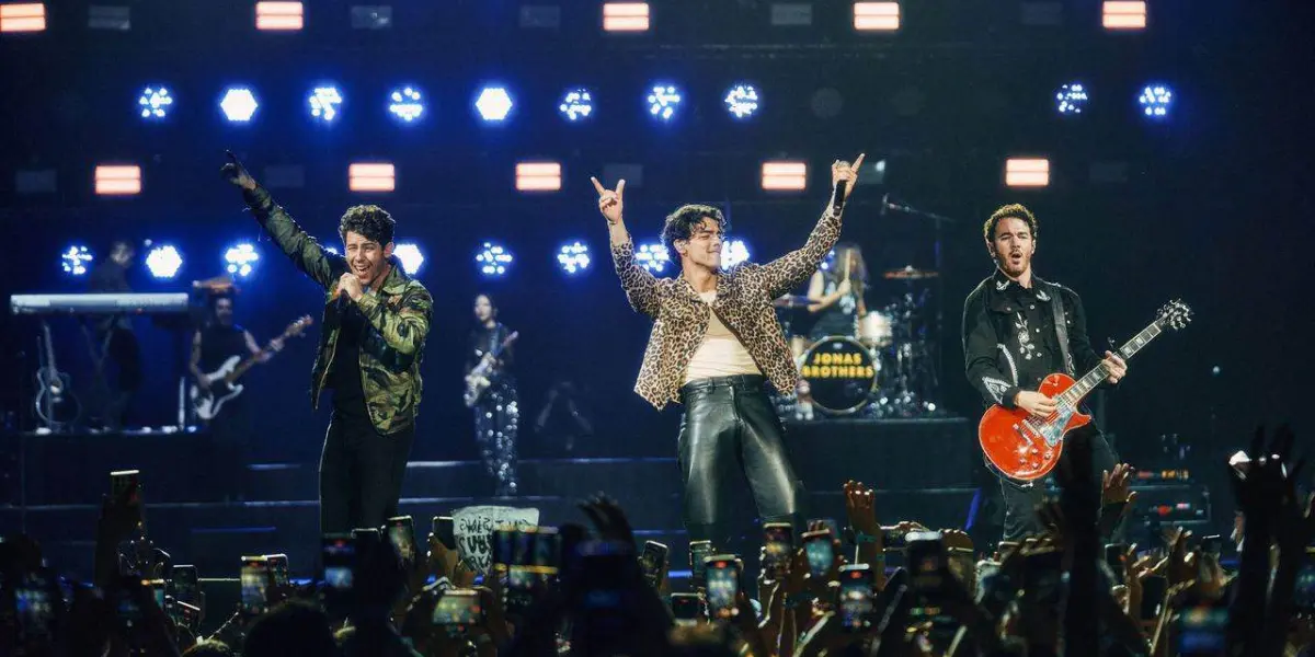 Jonas Brothers anuncia nuevas fechas para sus conciertos en México. Foto: Cortesía