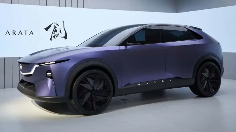 Así luce el Mazda Arata, al SUV eléctrica del futuro que llegará en 2025