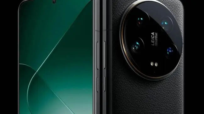 El smartphone Xiaomi 14 Ultra, trae pantalla AMOLED y batería de alto rendimiento. Foto: Cortesía