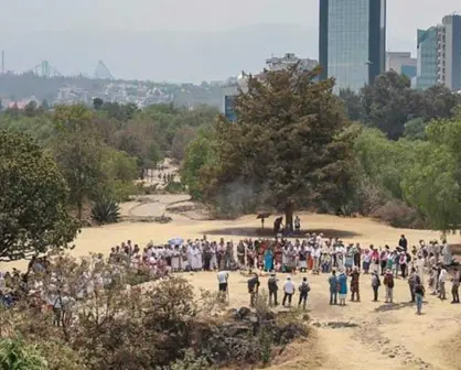 En Cuicuilco piden a Tláloc, agua, viento, fuego y tierra para que llueva