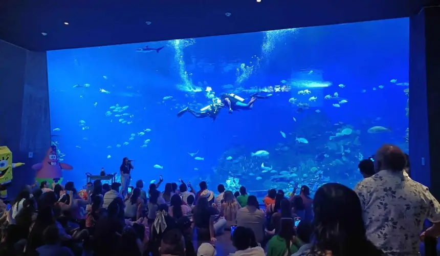 Gran Acuario Mazatlán mar de Cortés.