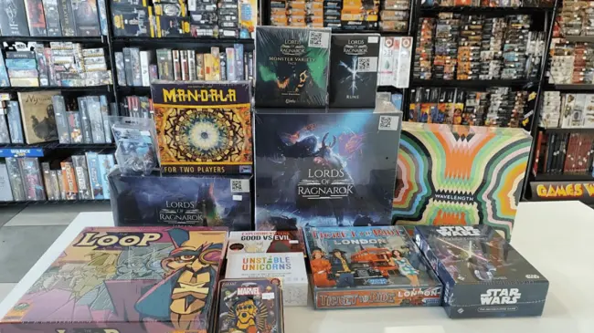 Juegos de mesa en Von Kraken. Una tarde llena de diversión. Foto FB Vonkraken
