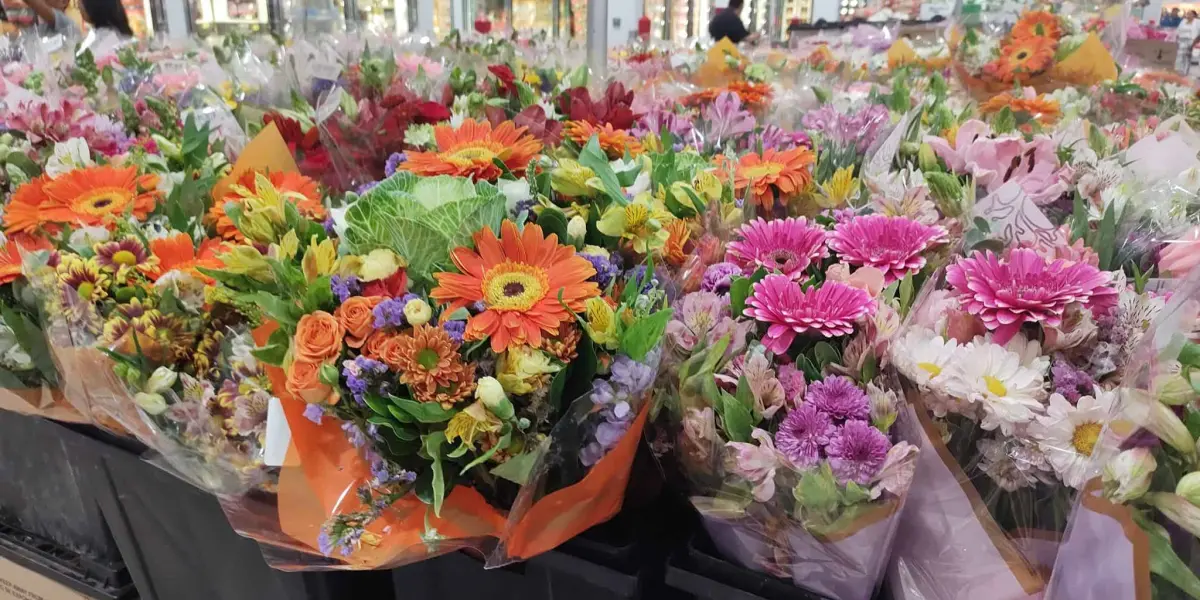 Costco tiene ramos de flores naturales desde 199 pesos. Foto: Cortesía