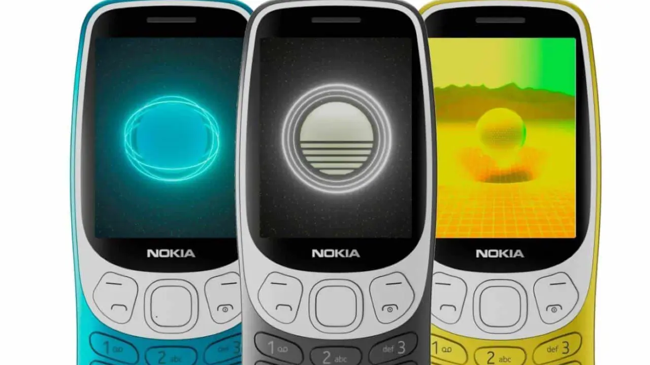 Regresa el celular Nokia 3210 con un diseño colorido, buscando complacer a los usuarios que buscan un equipo sencillo. Foto: Cortesía