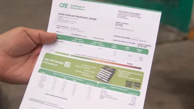 Se trata de un apoyo de la CFE para cuidar el bolsillo de las familias mexicanas. Foto: Cortesía