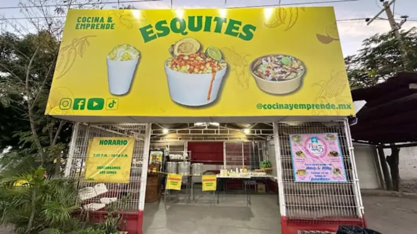 Cocina y Emprende, los famosos esquites de Abraham Velarde que ayudan a emprendedores en Culiacán