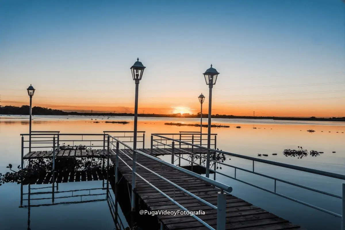 Parque Fray Andrés de Olmos, el lugar ideal para contemplar atardeceres en Tampico. Foto Puga video y fotografía