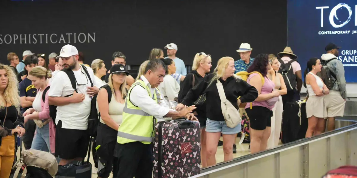 Se  incrementa el arribo de turistas extranjeros a la República Méxicana, y Cancún es uno de los destinos favoritos. Foto: Cortesía