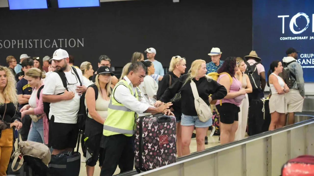 Se  incrementa el arribo de turistas extranjeros a la República Méxicana, y Cancún es uno de los destinos favoritos. Foto: Cortesía