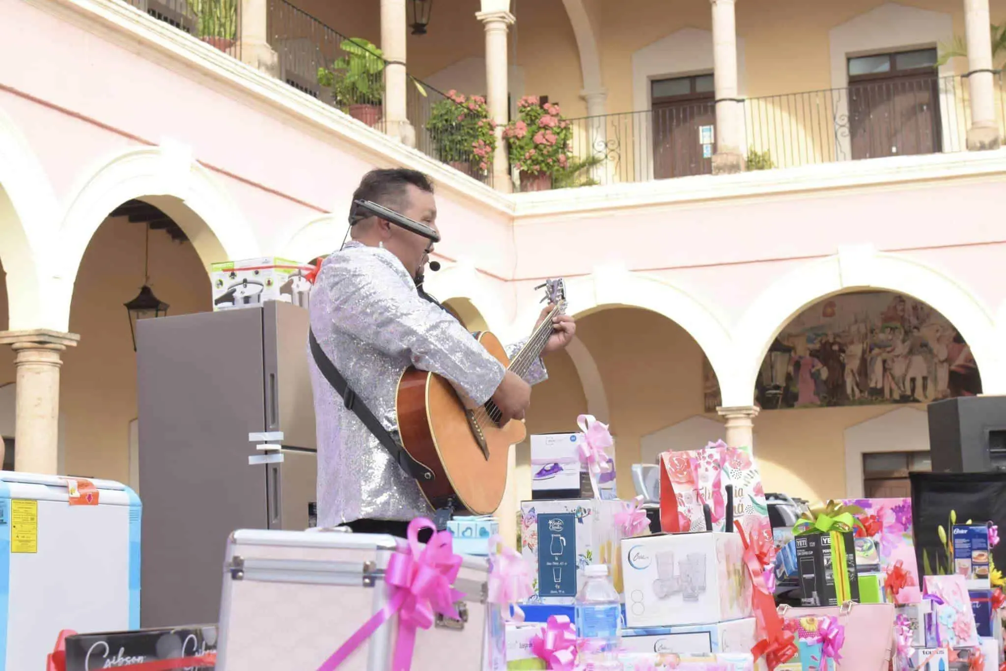 Hubo música en vivo en el festejo de El Fuerte 