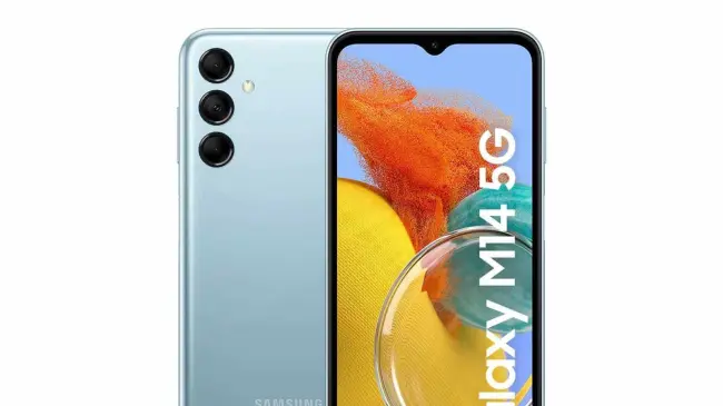 El Samsung Galaxy M14, que es parte de la gama media, viene con 4 GB de memoria RAM. Foto: Cortesía