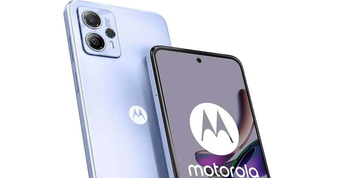 El Motorola Moto G13, un celular de gama media, que está con precio económico en Amazon. Foto: Cortesía