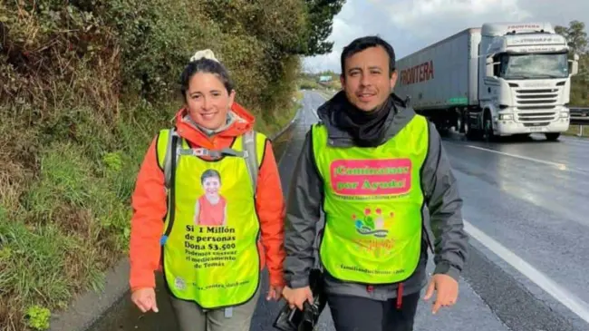 Camila busca recaudar fondos y visibilizar las enfermedades raras en Chile. Foto: Cortesía