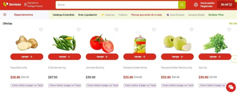 Martes y Miércoles del Campo en Soriana: las mejores ofertas del 14 y 15 de mayo de 2024 En el Martes y Miércoles del Campo encontrarás ofertas en frutas y verduras. Imagen: Soriana