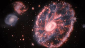 NOIRLab captura una imagen de la Mano de Dios dentro de una nebulosa