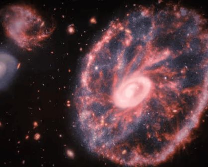 NOIRLab captura una imagen de la Mano de Dios dentro de una nebulosa
