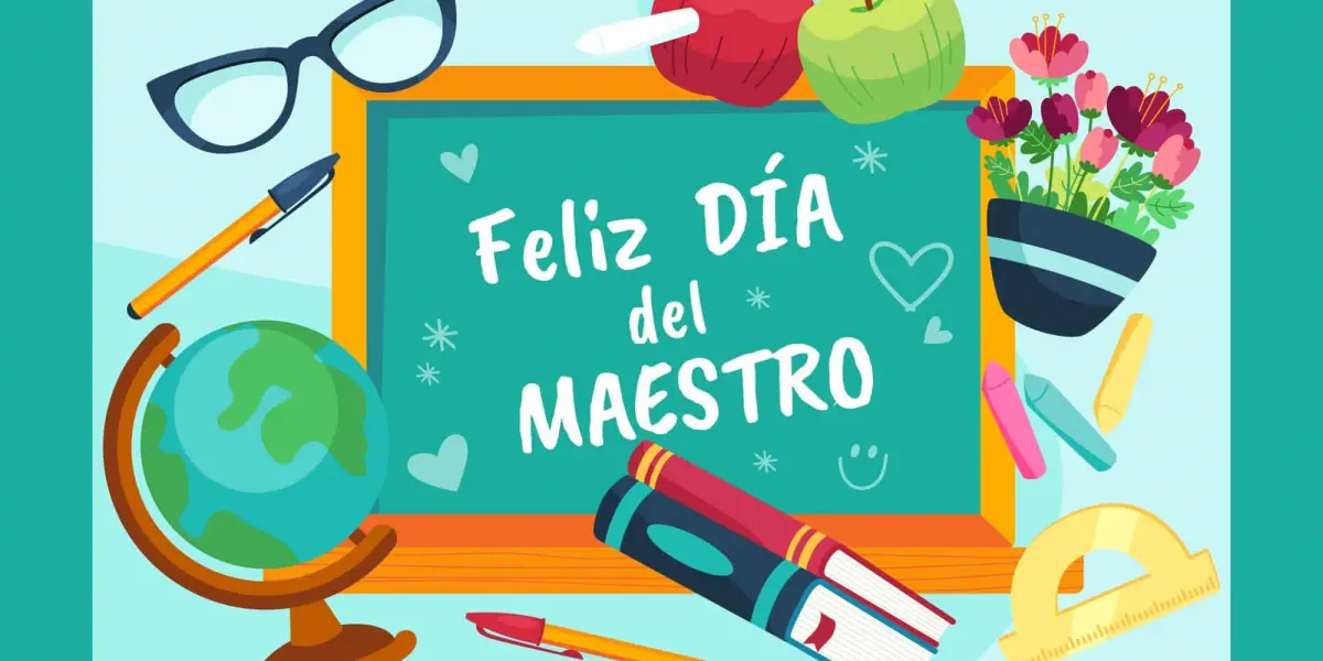 Dedica un lindo mensaje con imagen a tu papá o mamá, que son maestros. Foto: Canva