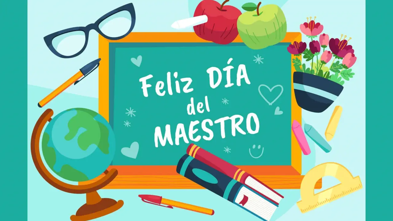 Dedica un lindo mensaje con imagen a tu papá o mamá, que son maestros. Foto: Canva