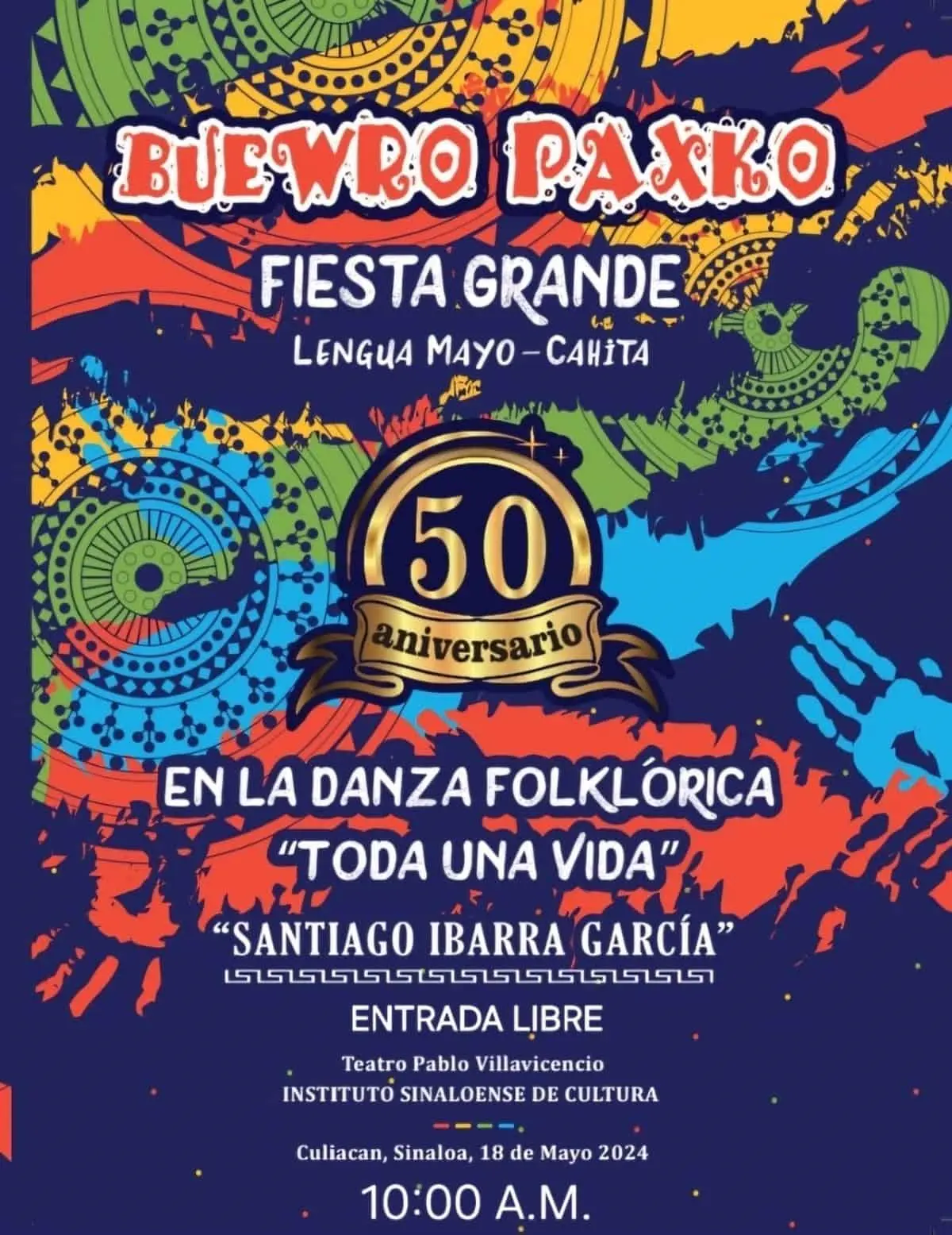 Homenaje de la Fiesta Grande para Santiago Ibarra García