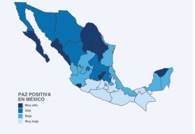 Sinaloa en los primeros 5 lugares de Paz Positiva en México: Índice de Paz México