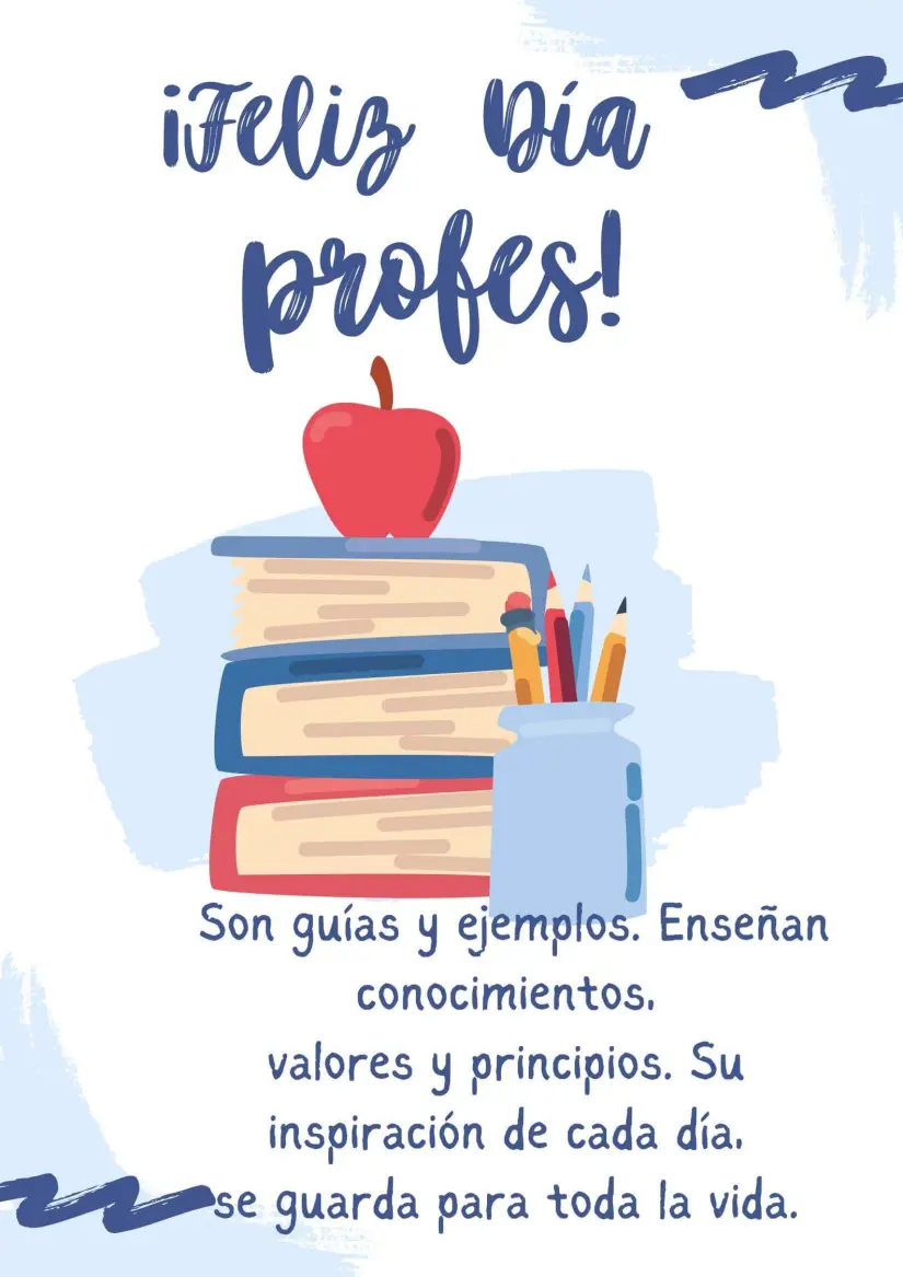 Día del Maestro, una buena fecha para mostrar admiración y respeto por los docentes. 