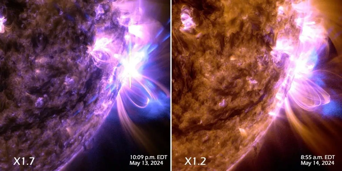 El Sol libera su llamarada más fuerte en casi 10 años