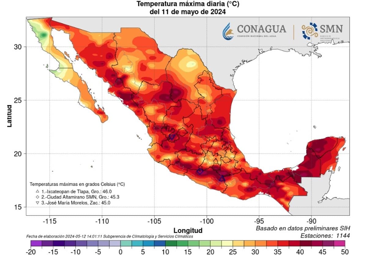 Clima en México: ¿cuándo llega la tercera ola de calor?