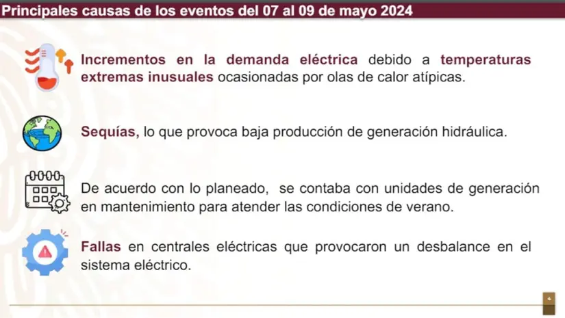 apagones de luz en méxico 