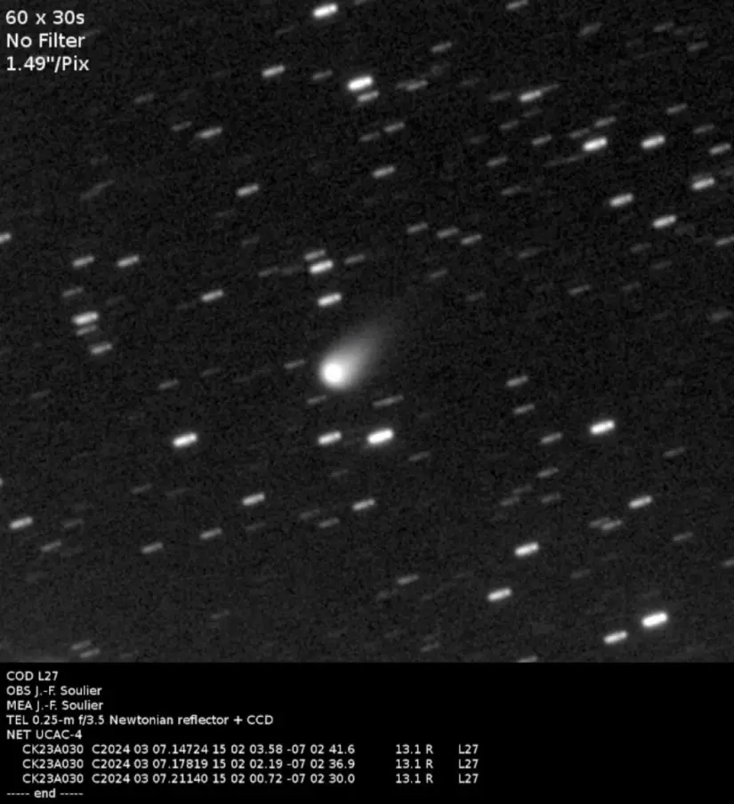 Cometa C/2023 A3: ¿cuándo será visible desde México?