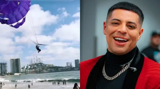 Eduin Caz contrató músicos en la playa para que tocaran El Niño Perdido, un clásico de la banda sinaloense. Fotos: Especial
