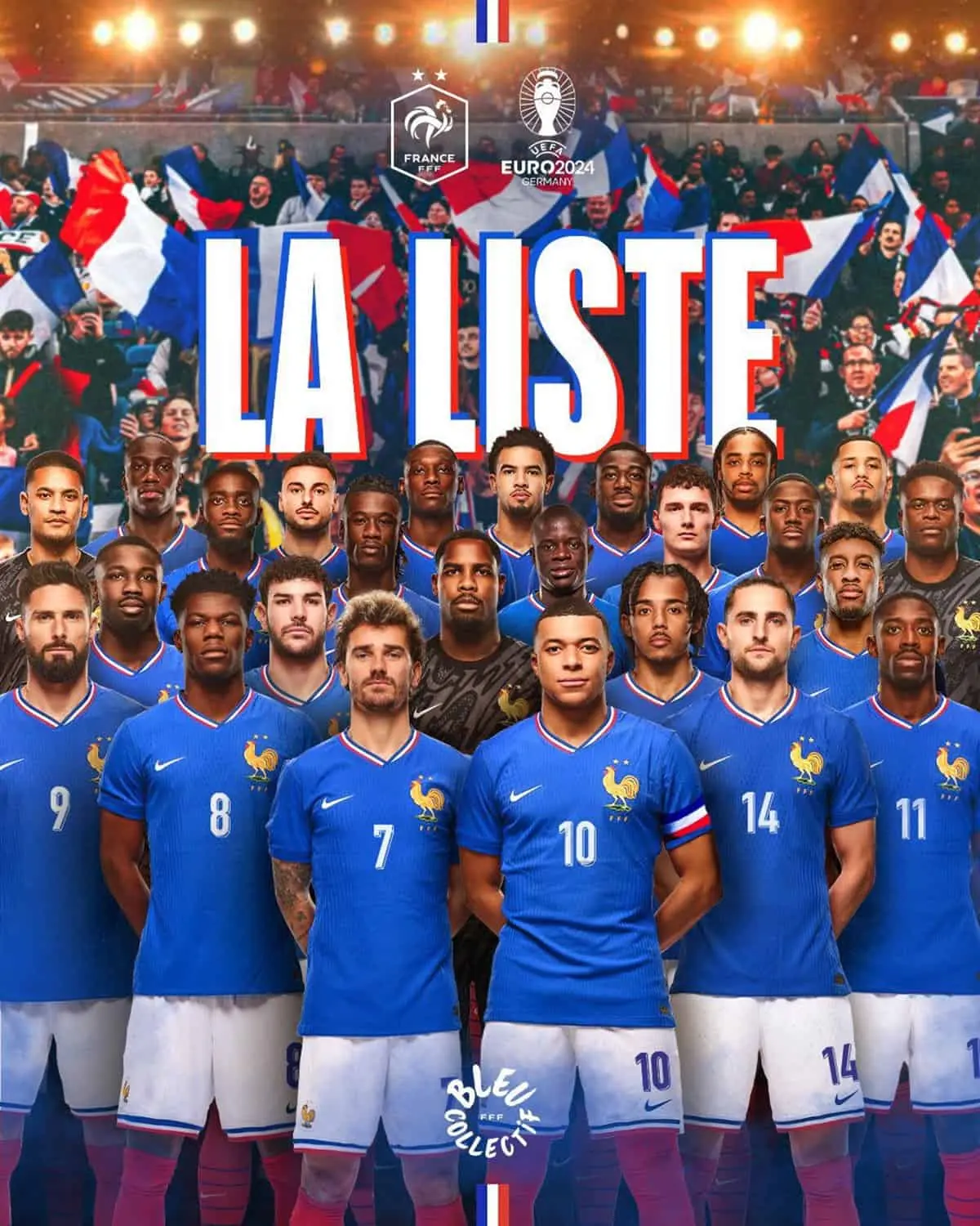 Francia está lista para la Euro | Imagen: Federación Francesa 