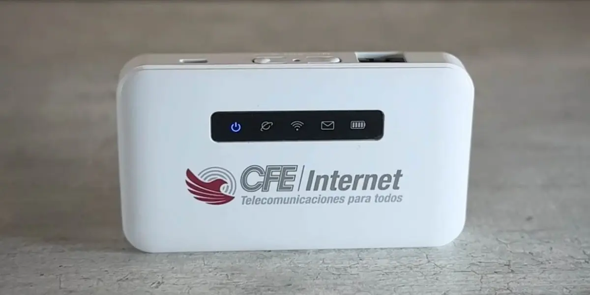 El módem de la CFE admite hasta 10 dispositivos conectados a internet. Foto: Cortesía