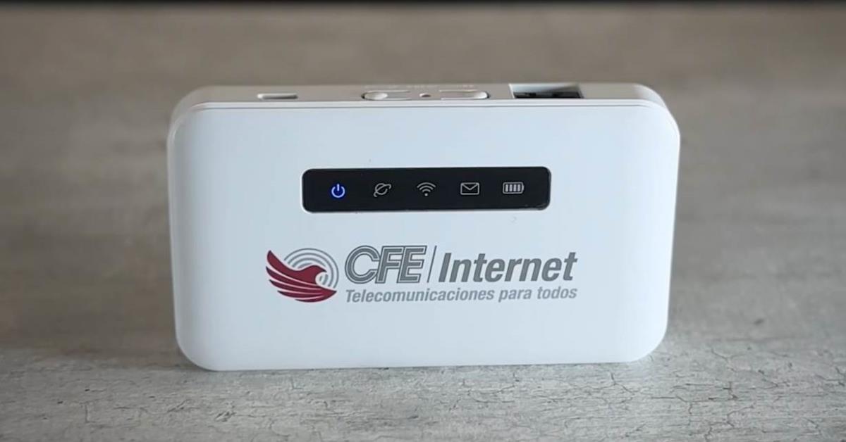 ¿Cuánto cuesta el módem de la CFE y qué paquetes de internet hay?