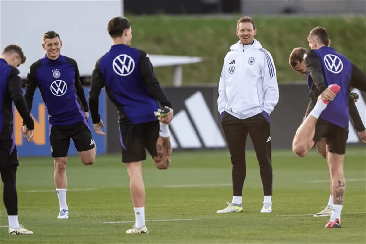 Julian Nagelsmann  dió a conocer la convocaría de la selección alemana | Imagen: DFB 