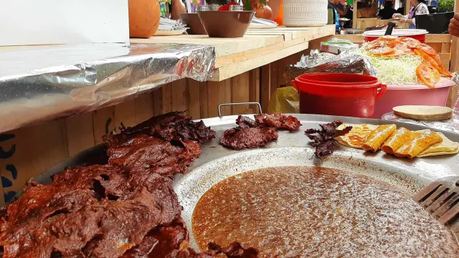 Platillos típicos en Purísima de Mil Sabores. Foto DeOchoNews