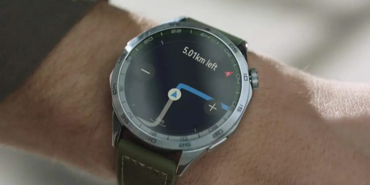 El Huawei Watch GT4 combina elegancia y funcionalidades. Foto: Cortesía