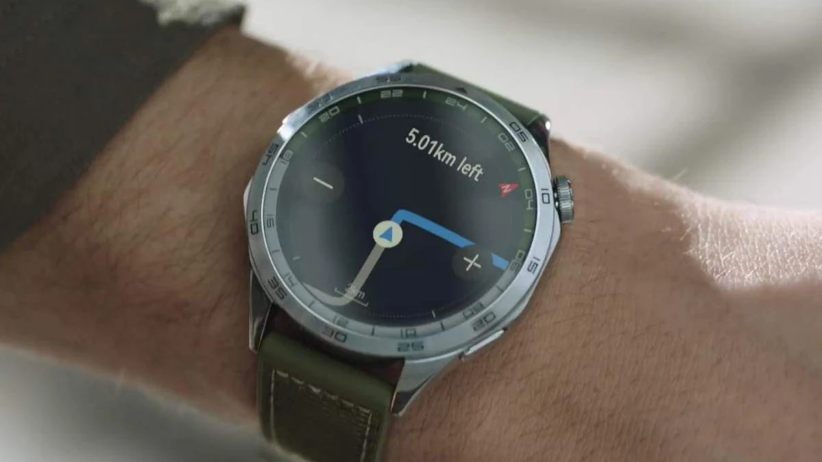 El Huawei Watch GT4 combina elegancia y funcionalidades. Foto: Cortesía