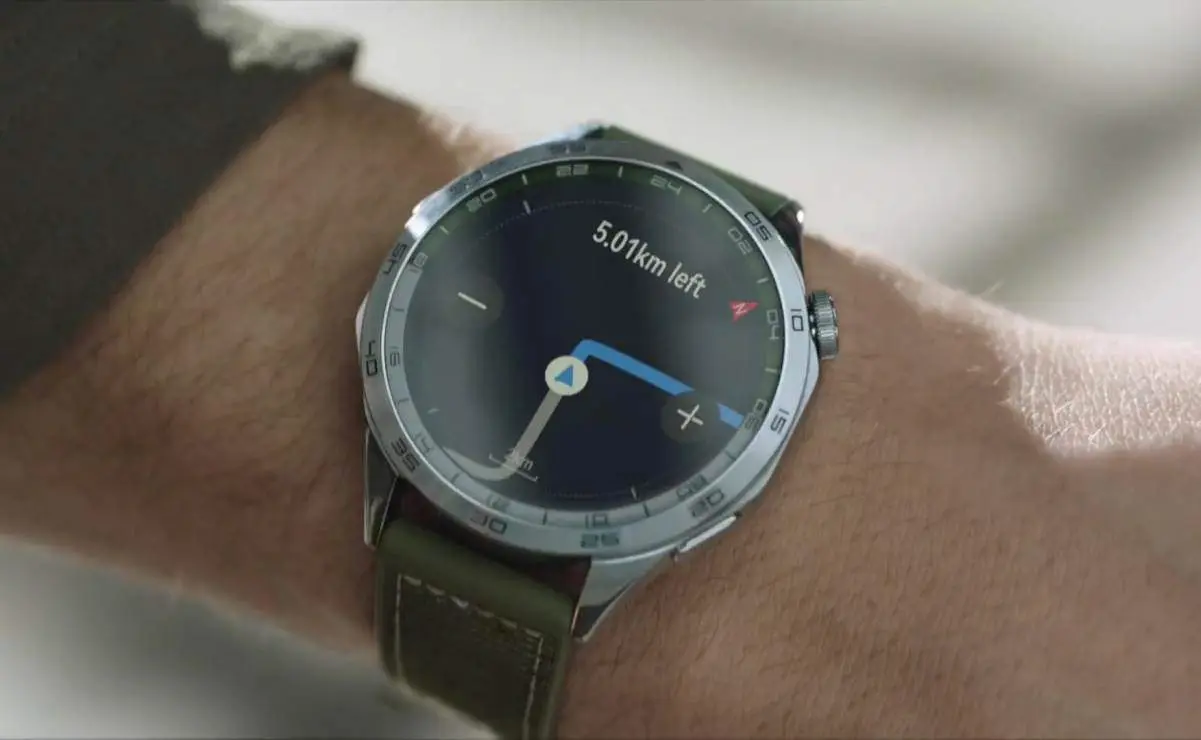 El Huawei Watch GT4 combina elegancia y funcionalidades. Foto: Cortesía