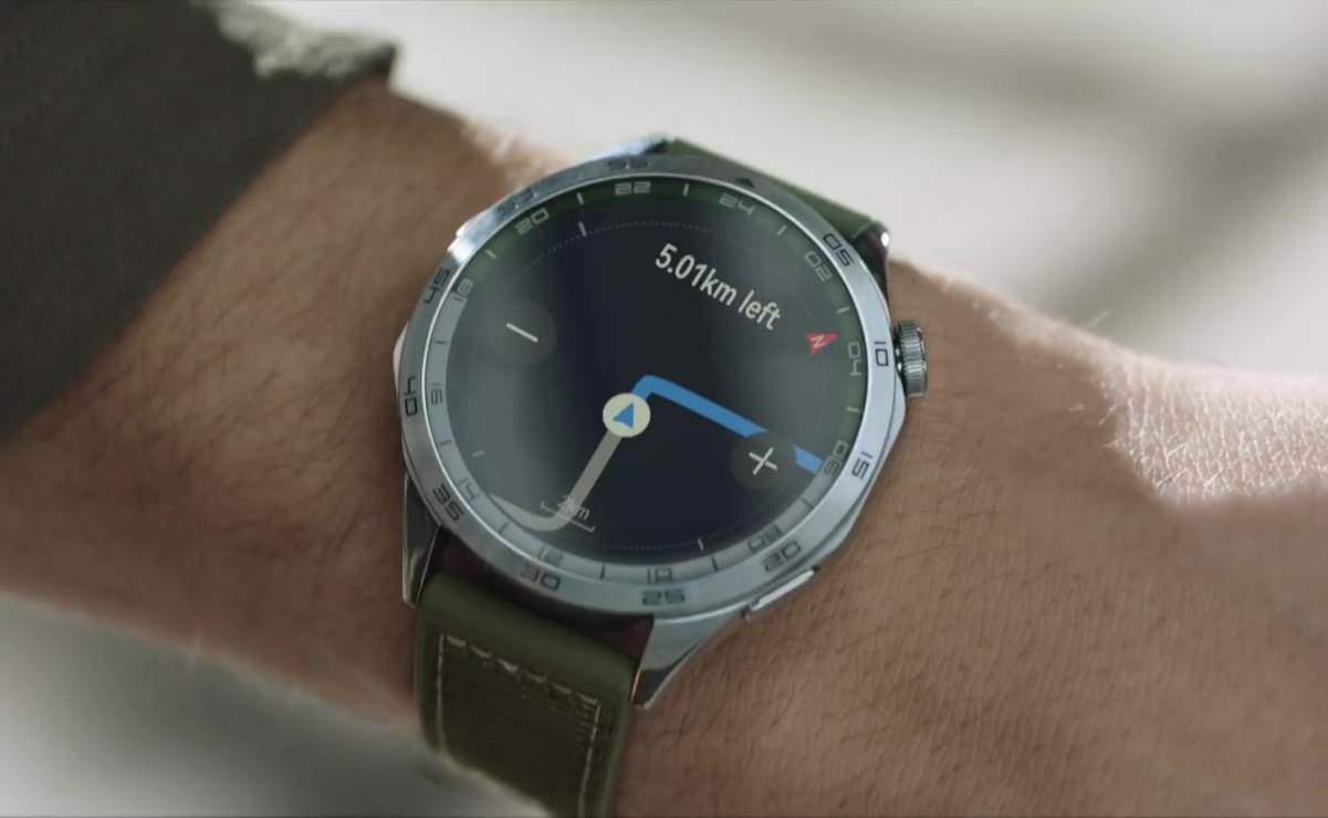 El Huawei Watch GT4 combina elegancia y funcionalidades. Foto: Cortesía