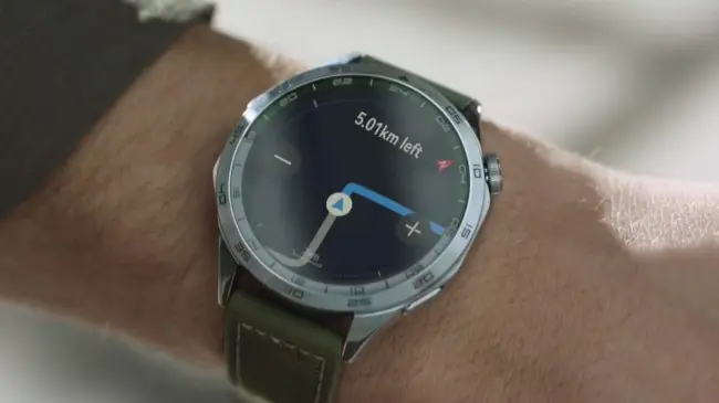 El Huawei Watch GT4 combina elegancia y funcionalidades. Foto: Cortesía